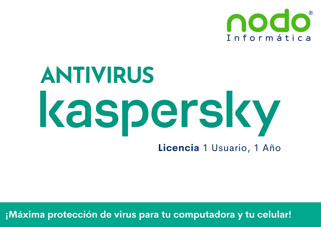 Antivirus Kaspersky - 1 Dispositivo, 1 Año