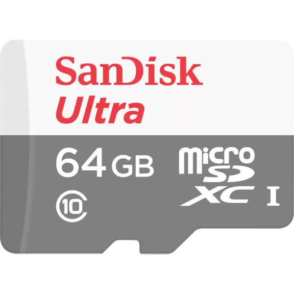 Micro SD SanDisk Ultra 100 MB/s C10 64GB