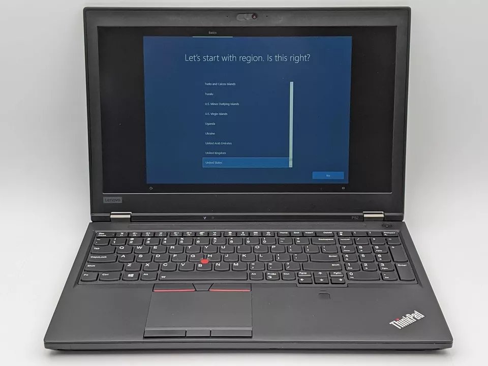 ThinkPad P52 15.6" - Muy Resistente y Segura | Certificada p/ Edición de Video & CAD