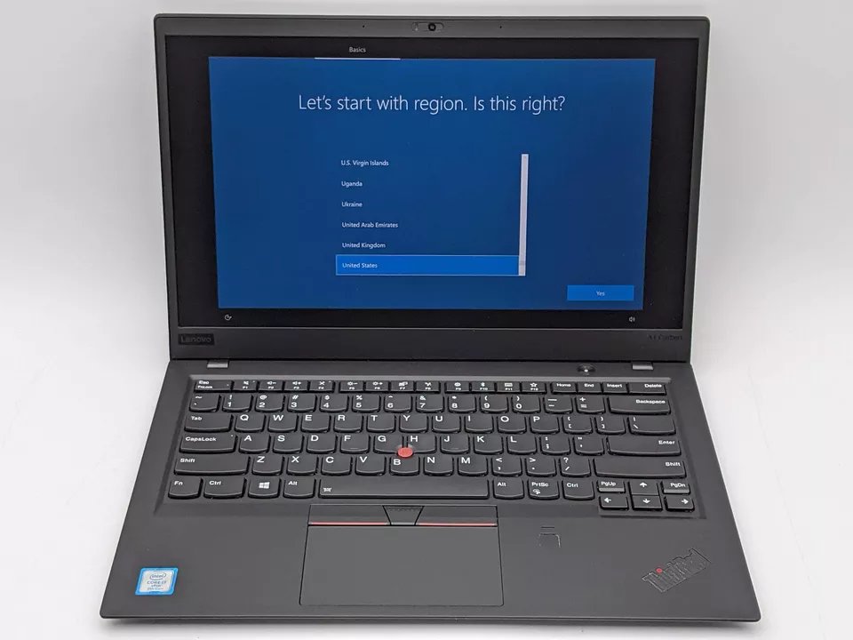 ThinkPad X1 Carbon Gen 6 14" 72% sRGB - Ultra Ligera