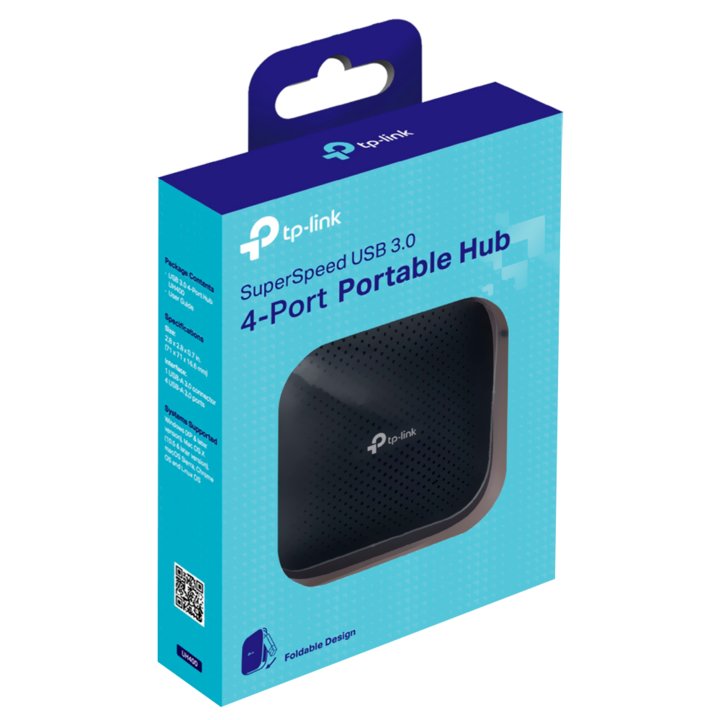HUB TP-Link UH400 USB-A M 3.0 a x4 USB-A F 3.0